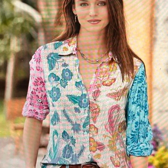 Cino Sundance Flying Peacock Shirt Large - Picture 1 of 6